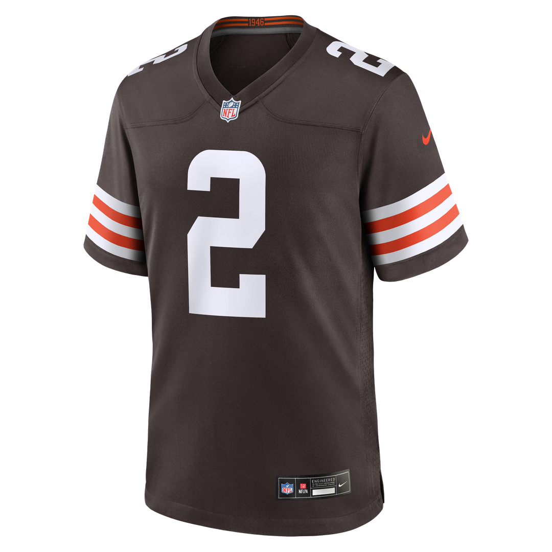DeAndre Carter Cleveland Browns Nike Brown Team Game Jersey