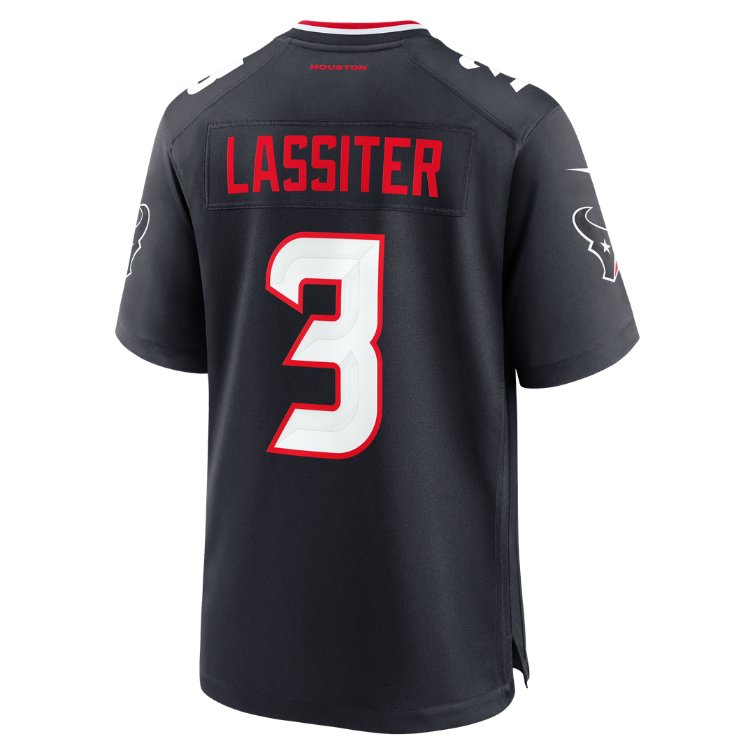 Kamari Lassiter Houston Texans Nike Navy Team Game Jersey