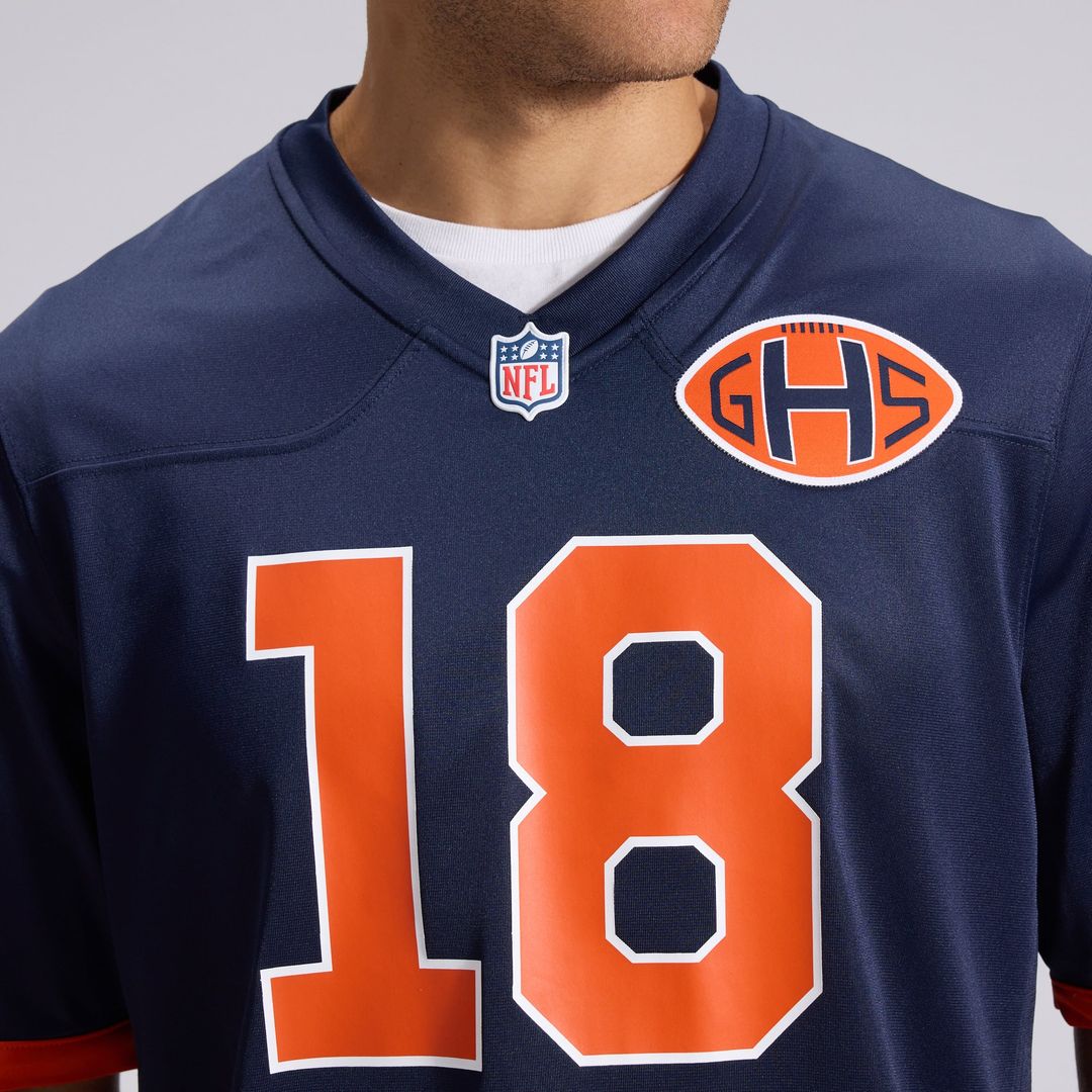 Caleb Williams Chicago Bears Nike Navy 2026 Rivalries Collection Game Jersey