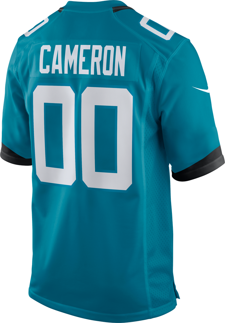 Josh Cameron Jacksonville Jaguars Nike Teal Game Jersey