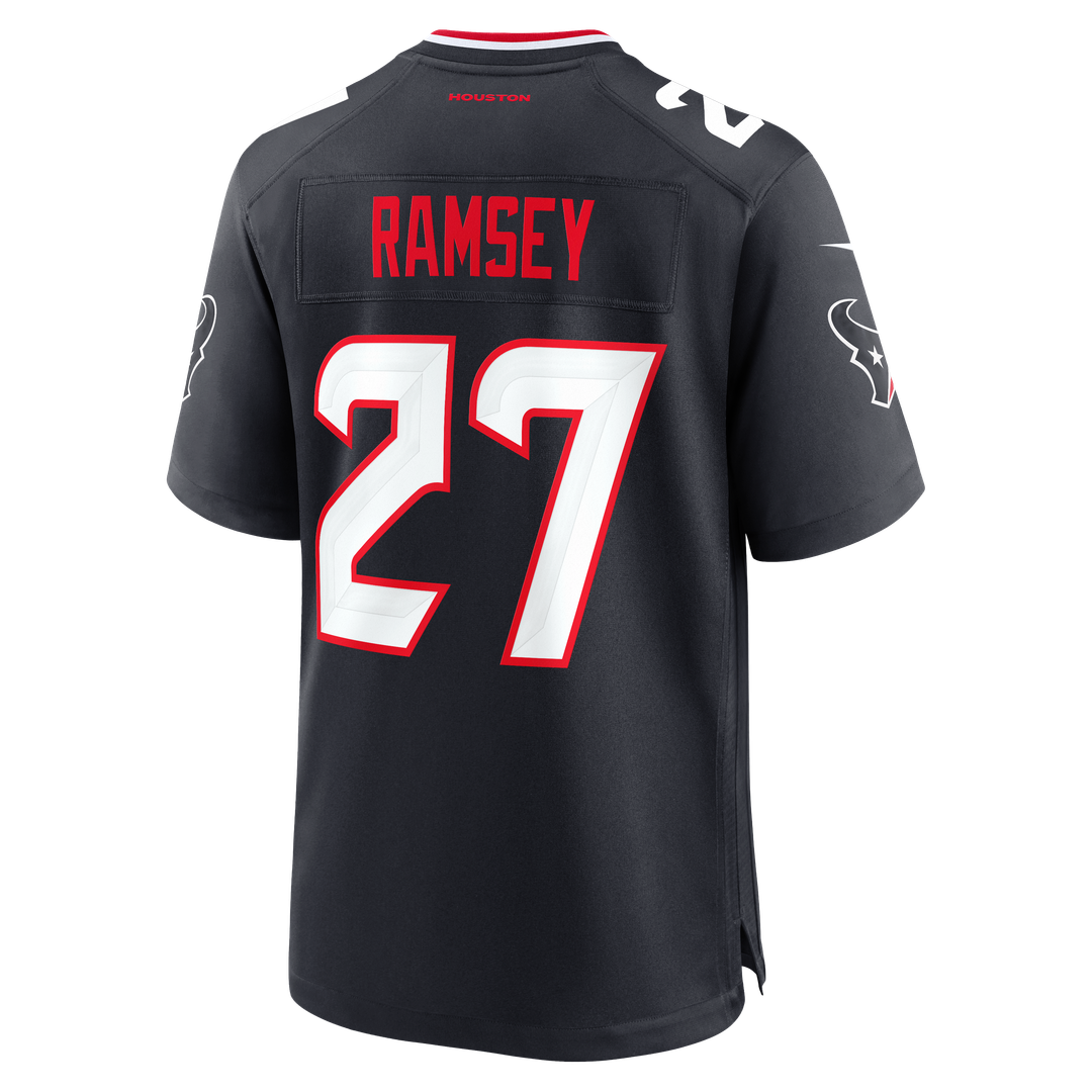 Kamari Ramsey Houston Texans Nike Navy Team Game Jersey