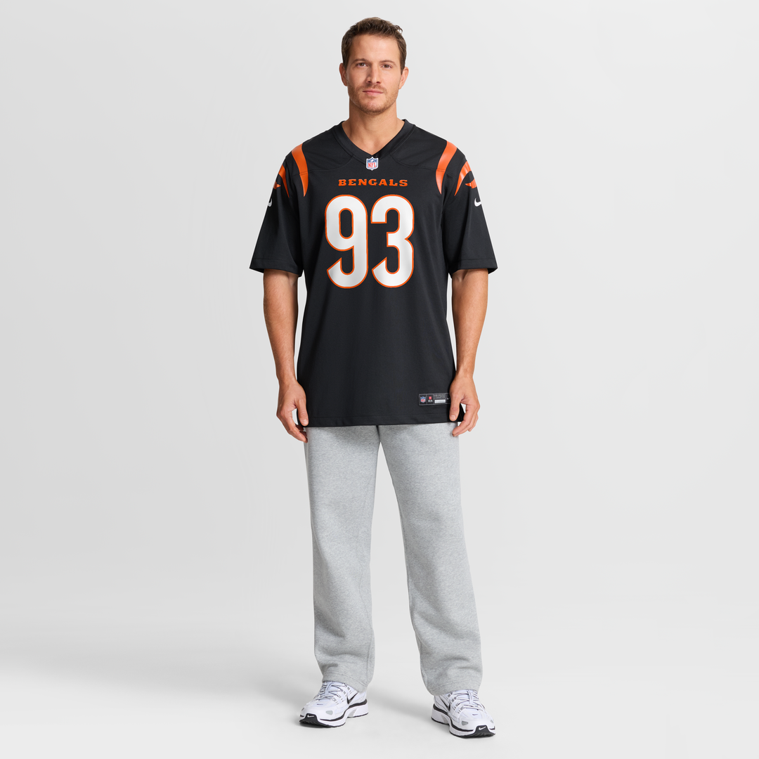 Jonathan Allen Cincinnati Bengals Nike Black Team Game Jersey