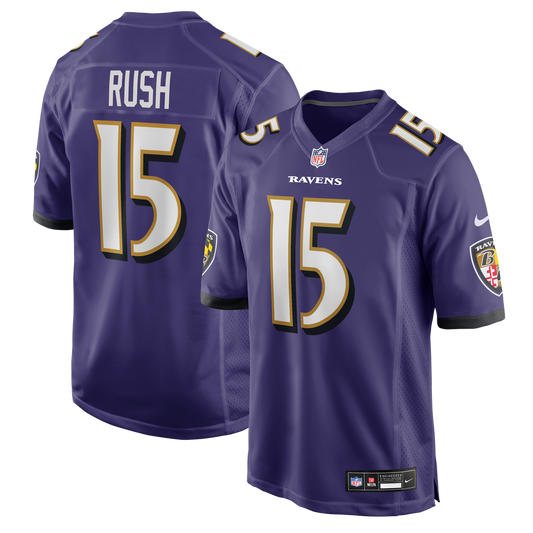 Cooper Rush Baltimore Ravens Nike Purple Team Game Jersey