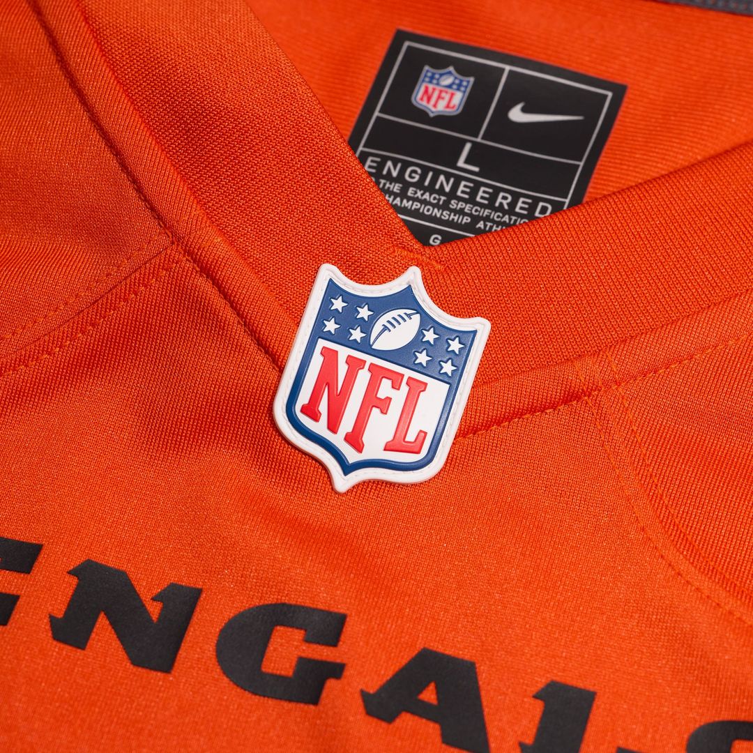 Chad Johnson Cincinnati Bengals Nike Orange Retired Player Alternate Game Jersey