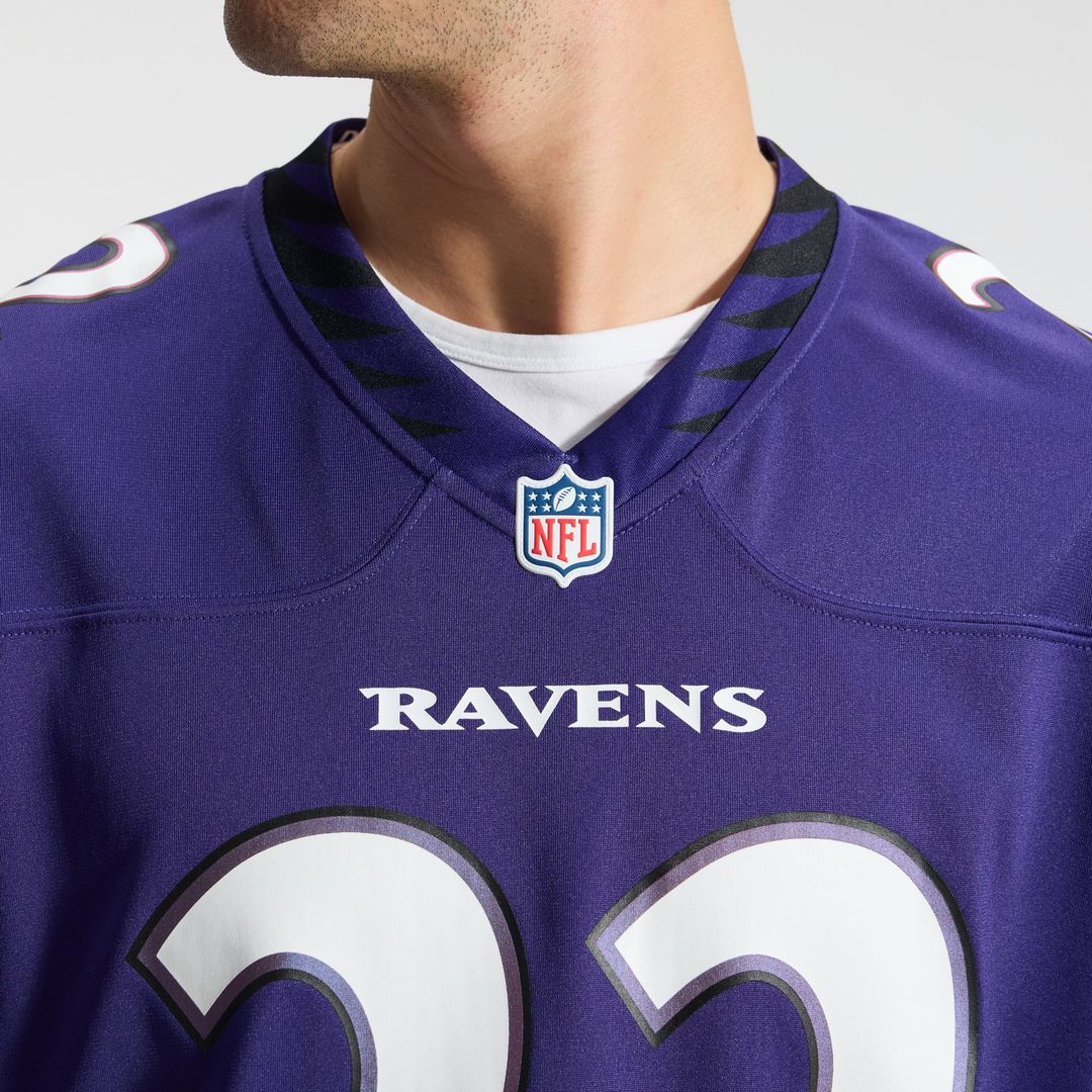 Derrick Henry Baltimore Ravens Nike Purple Team Game Jersey