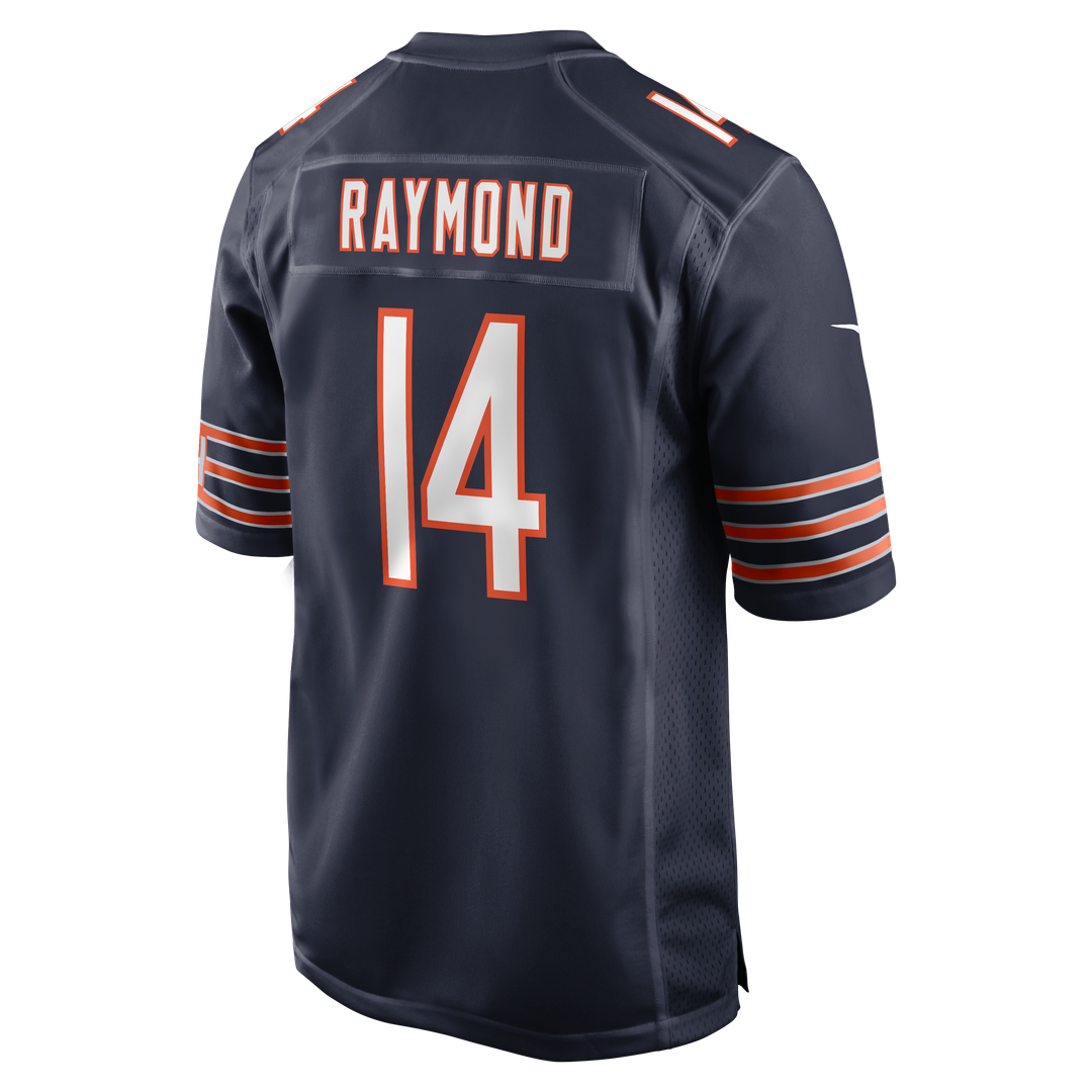 Kalif Raymond Chicago Bears Nike Navy Team Game Jersey
