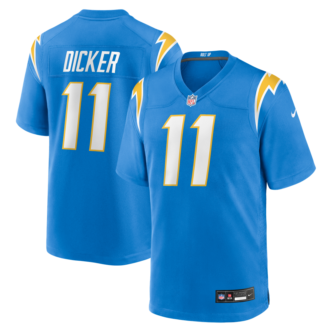 Cameron Dicker Los Angeles Chargers Nike Gold Alternate Game Jersey