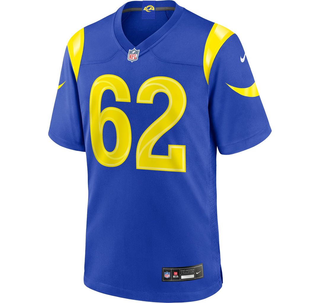 Payton Zdroik Los Angeles Rams Nike Royal Game Jersey