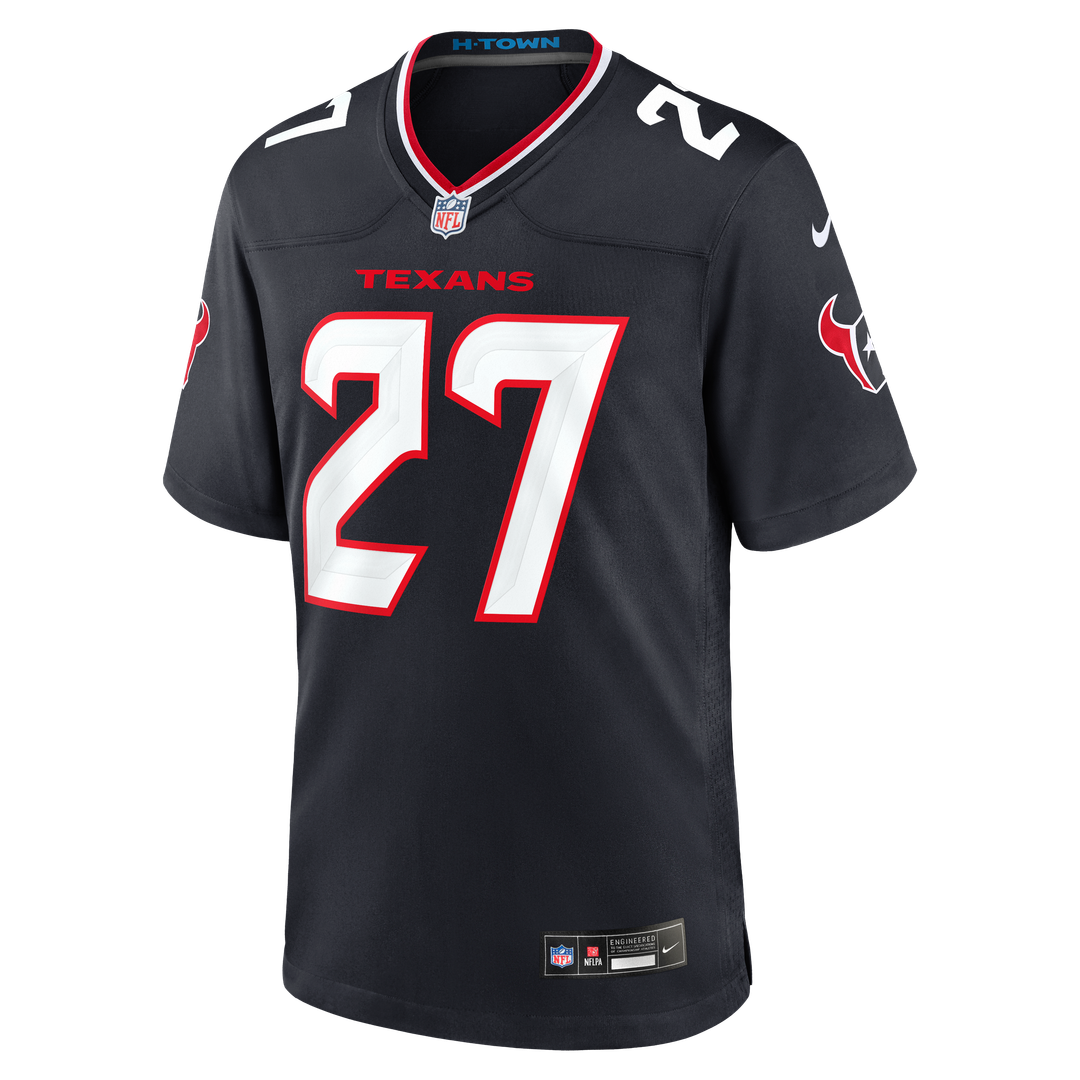 Kamari Ramsey Houston Texans Nike Navy Team Game Jersey