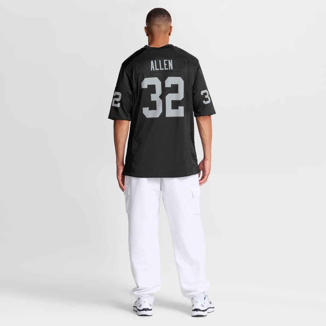 Marcus Allen Las Vegas Raiders Nike Black Game Retired Player Jersey