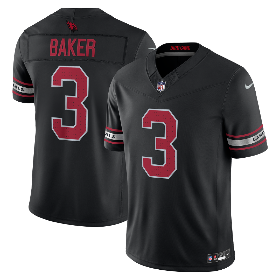Budda Baker Arizona Cardinals Nike Black Alternate Vapor F.U.S.E. Stitched Limited Jersey