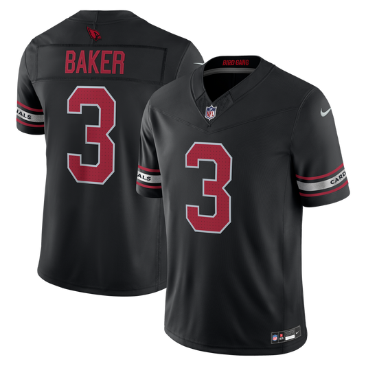 Budda Baker Arizona Cardinals Nike Black Alternate Vapor F.U.S.E. Stitched Limited Jersey