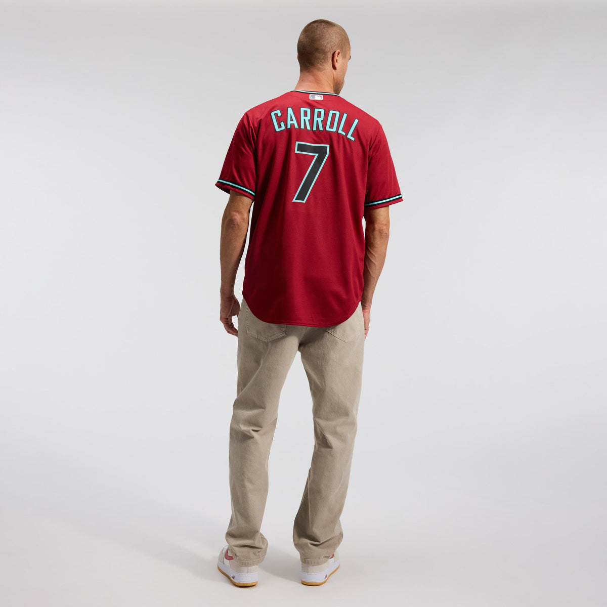 Arizona Diamondbacks Corbin Carroll Nike Black Alternate Replica Jersey