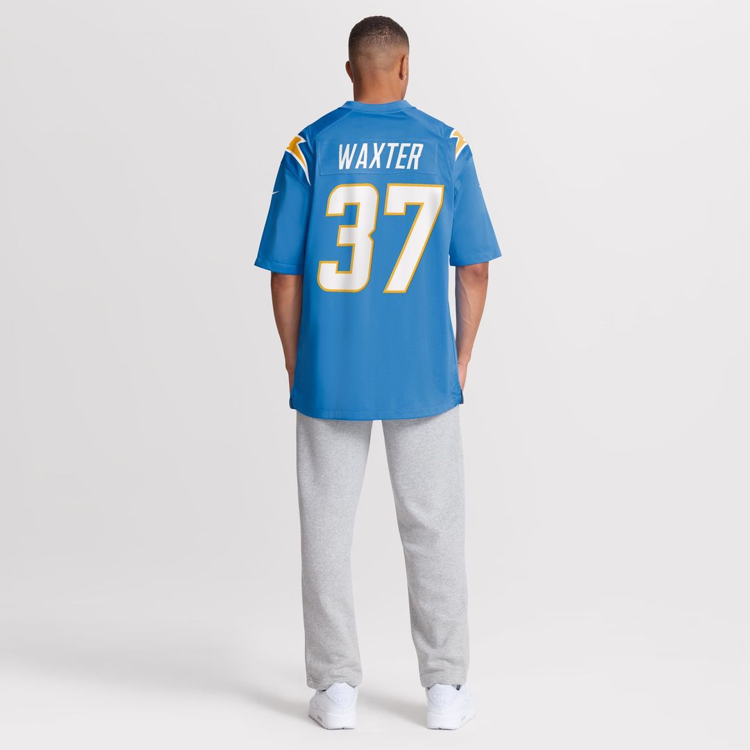Isas Waxter Los Angeles Chargers Nike Powder Blue Team Game Jersey