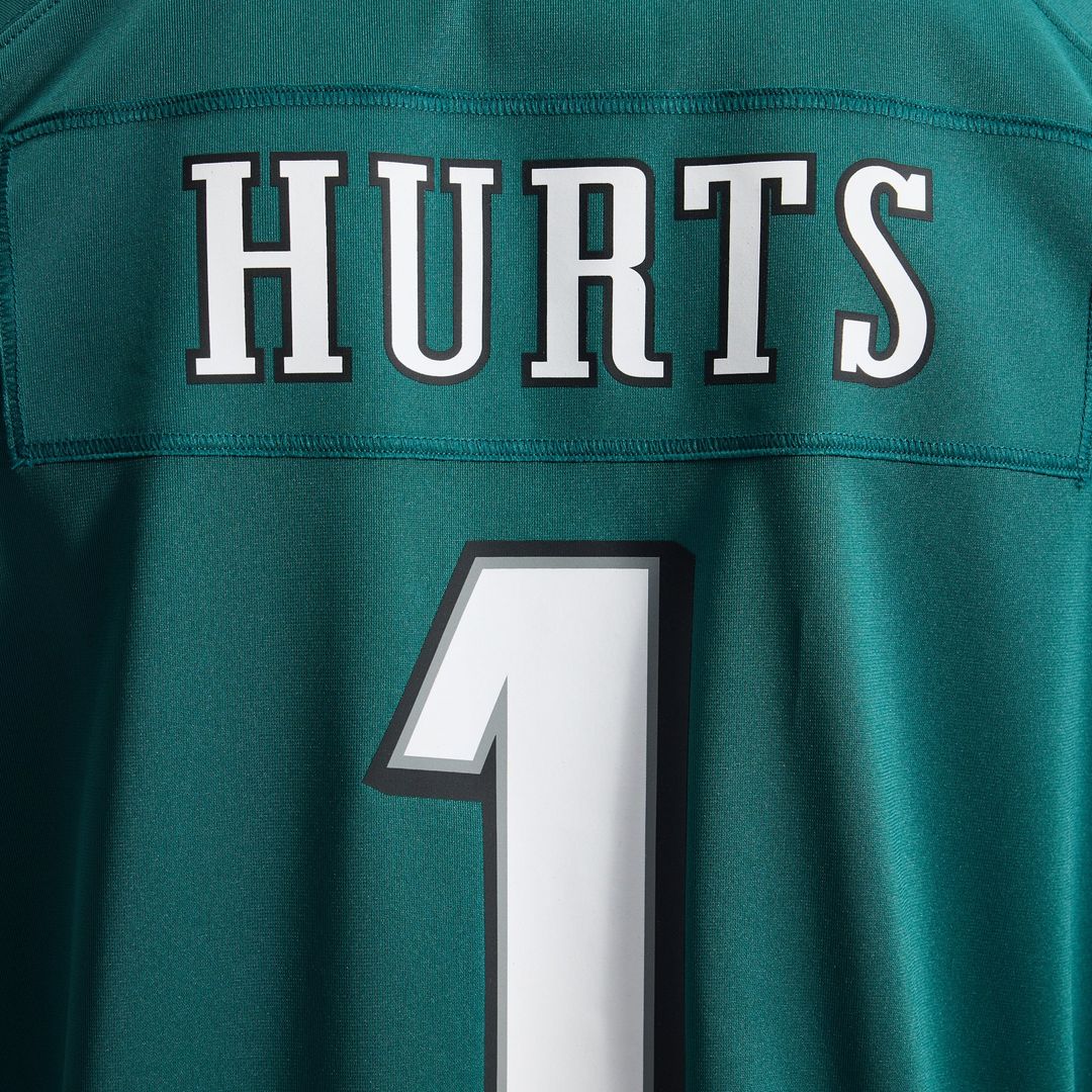 Jalen Hurts Philadelphia Eagles Nike Midnight Green Team Game Jersey