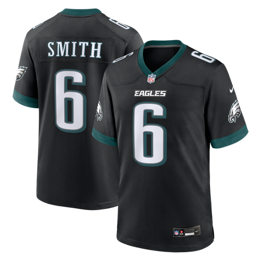 DeVonta Smith Philadelphia Eagles Nike Black Alternate Game Jersey