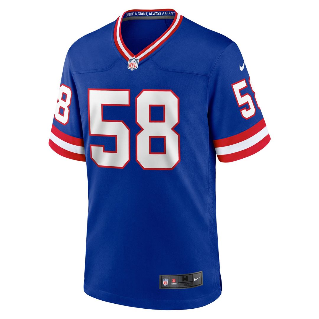 Carl Banks New York Giants Nike Royal Retired Player Alternate Game Jersey