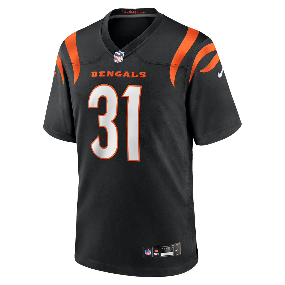 Ickey Woods Cincinnati Bengals Nike Black Retired Player Game Jersey