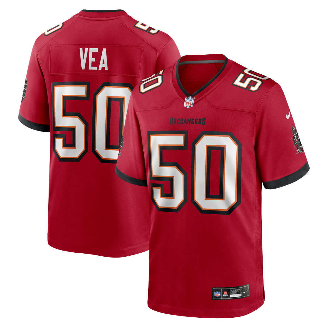 Vita Vea Tampa Bay Buccaneers Nike White White Game Jersey