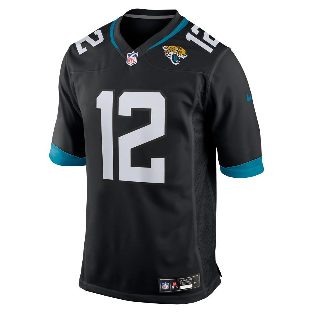 Travis Hunter Jacksonville Jaguars Nike Black Alternate Game Jersey