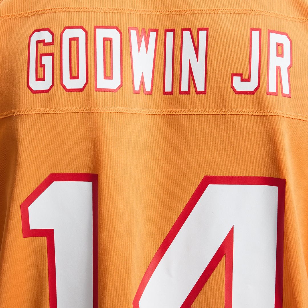 Chris Godwin Jr. Tampa Bay Buccaneers Nike Orange Alternate Game Player Jersey