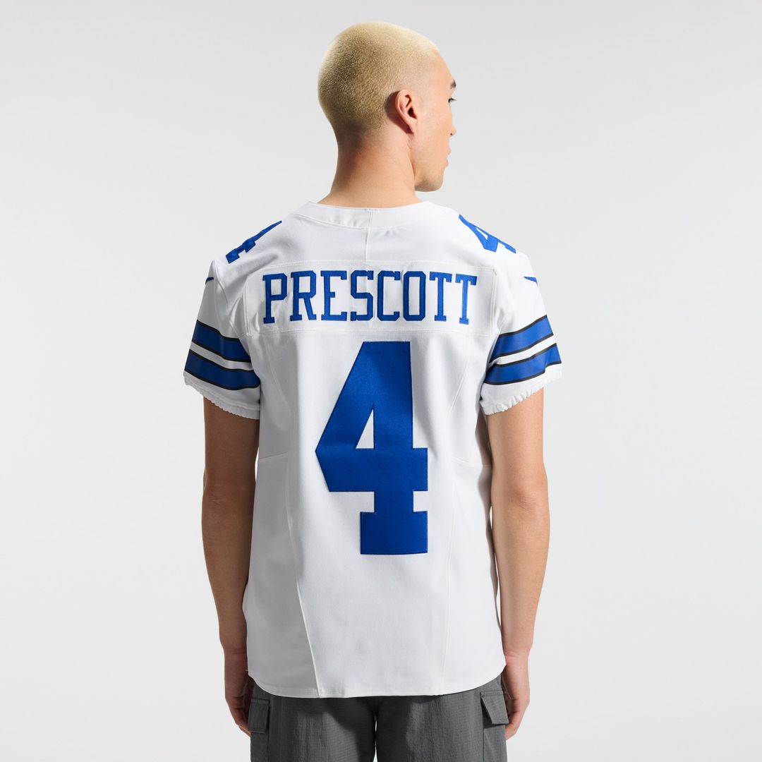Dak Prescott Dallas Cowboys Nike White Vapor F.U.S.E. Elite Jersey