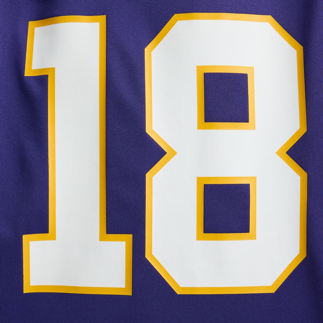 Justin Jefferson Minnesota Vikings Nike White Alternate Game Player Jersey