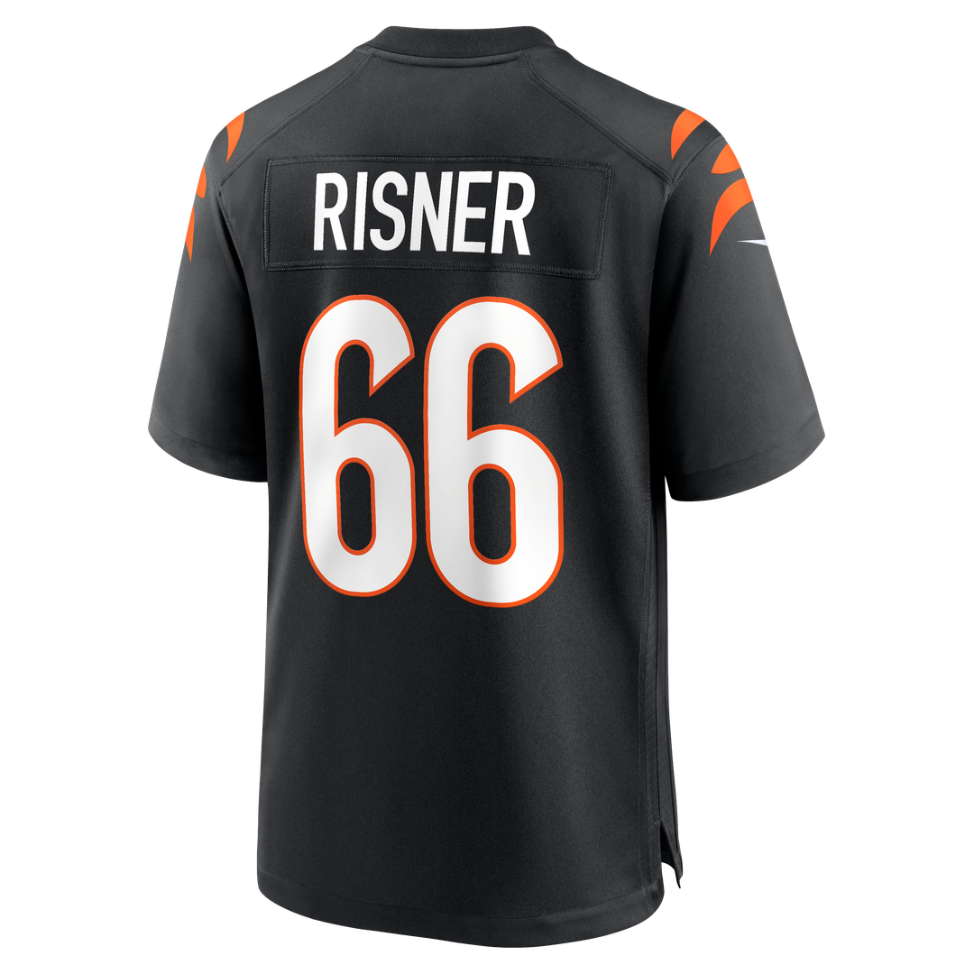 Dalton Risner Cincinnati Bengals Nike Black Team Game Jersey