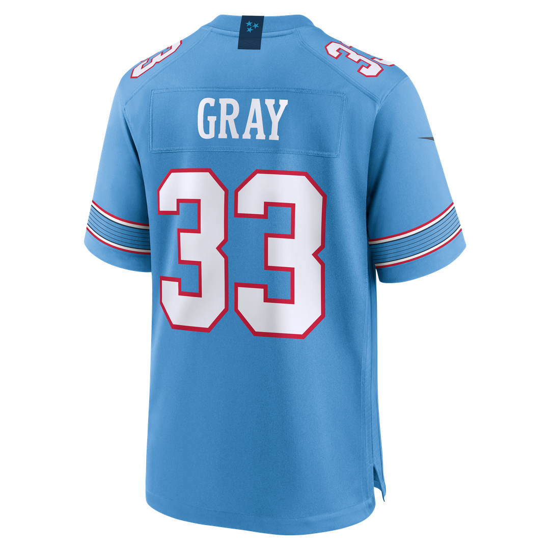 Cedric Gray Tennessee Titans Nike Light Blue Game Jersey