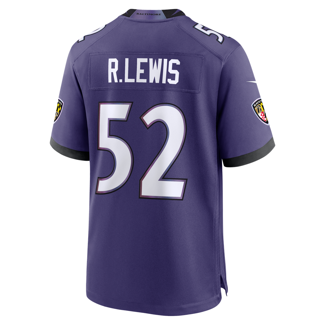 Ray Lewis Baltimore Ravens Nike Purple Team Retired Player Game Jersey