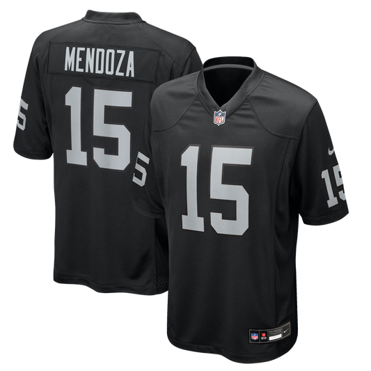 Fernando Mendoza Las Vegas Raiders Nike Black Team Game Jersey