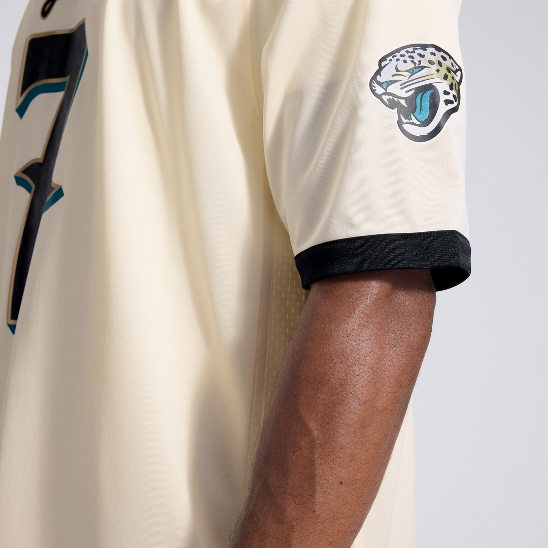 Brian Thomas Jr. Jacksonville Jaguars Nike Natural 2026 Rivalries Collection Game Jersey