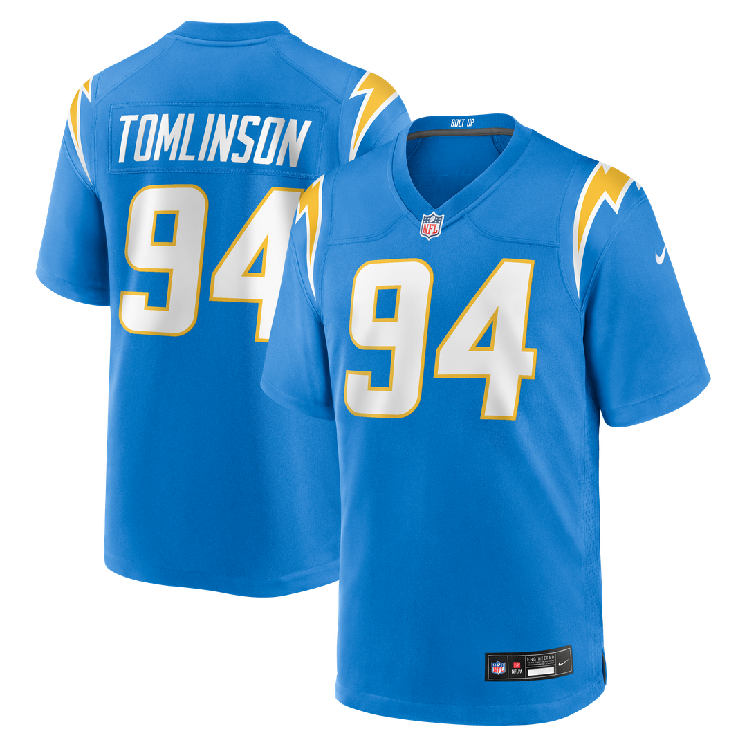 Dalvin Tomlinson Los Angeles Chargers Nike Powder Blue Team Game Jersey