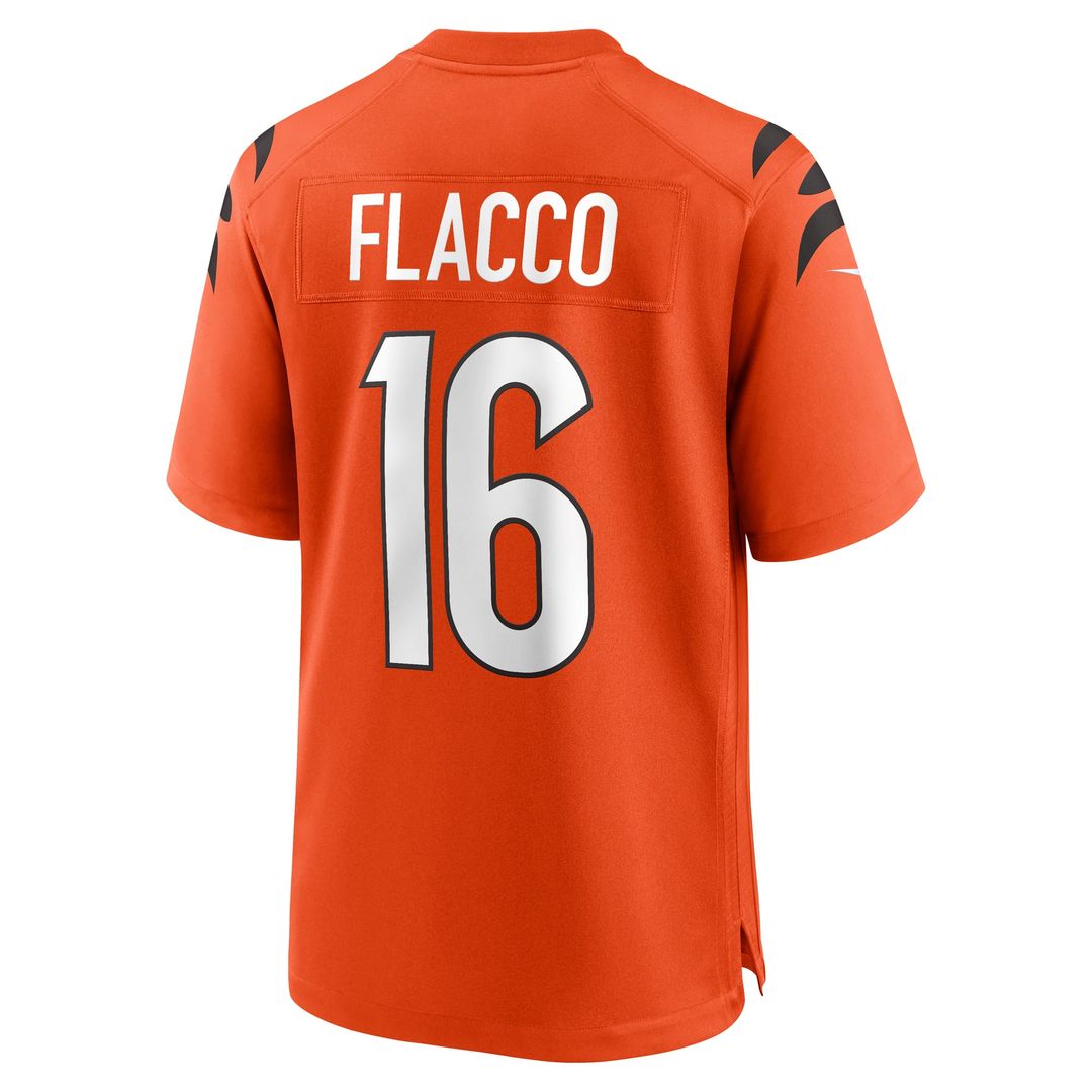 Joe Flacco Cincinnati Bengals Nike White Game Jersey