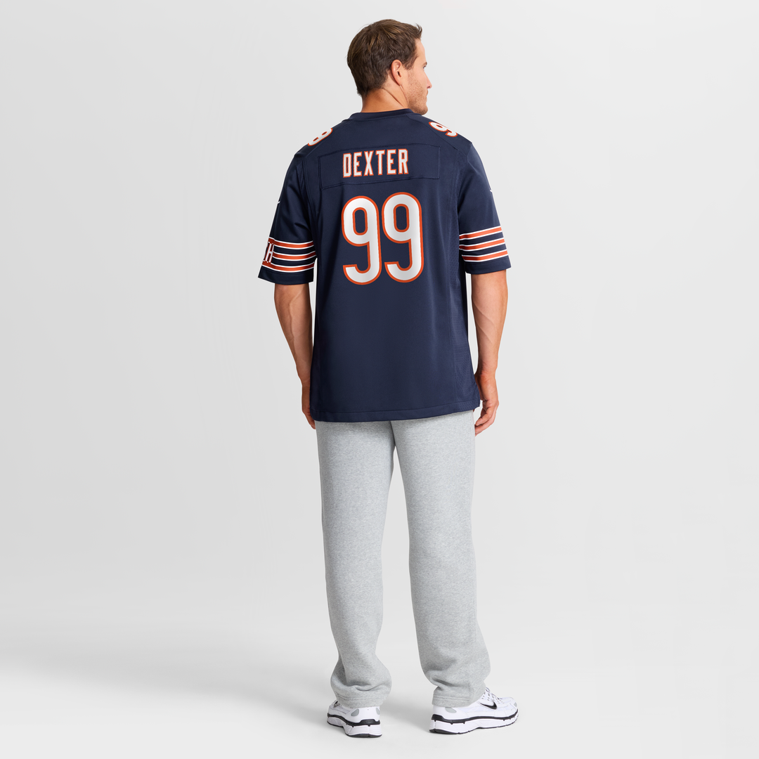 Gervon Dexter Sr Chicago Bears Nike Navy Team Game Jersey