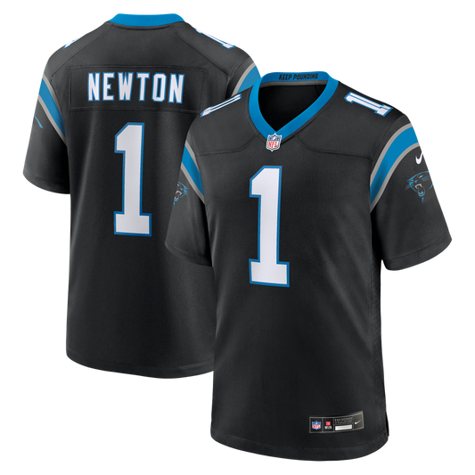 Cam Newton Carolina Panthers Nike Black Team Retired Game Jersey