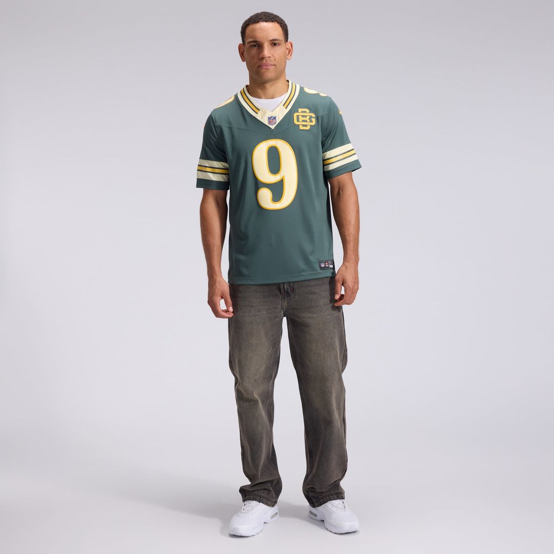 Christian Watson Green Bay Packers Nike Green 2026 Rivalries Collection Stitched Limited Jersey
