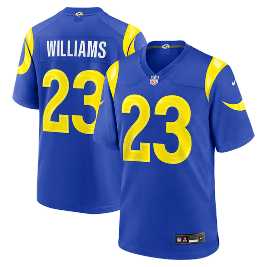 Kyren Williams Los Angeles Rams Nike Royal Team Game Player Jersey