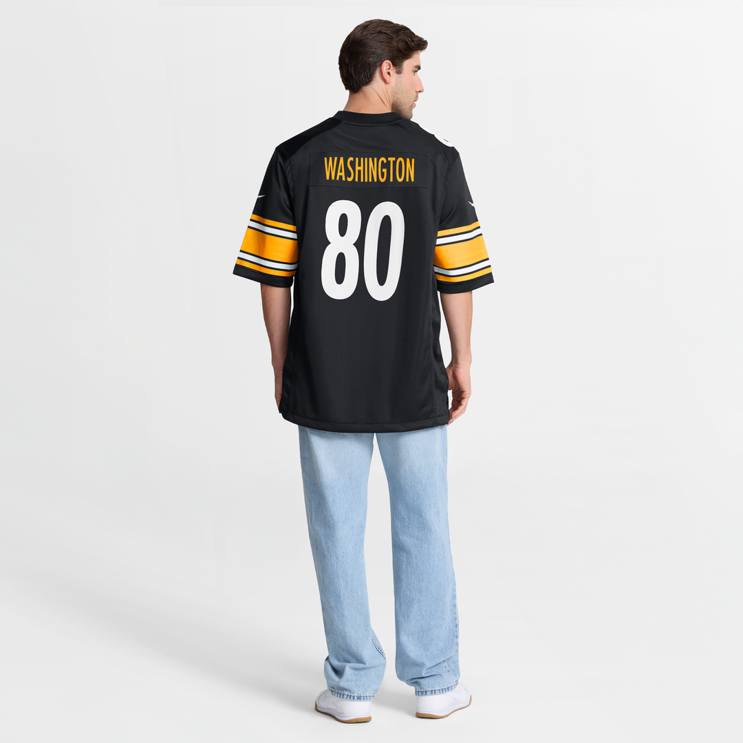 Darnell Washington Pittsburgh Steelers Nike Black Game Jersey