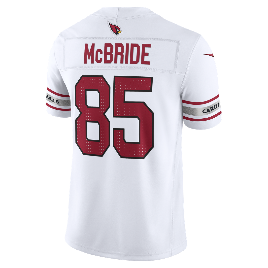 Trey McBride Arizona Cardinals Nike White Vapor F.U.S.E. Stitched Limited Jersey