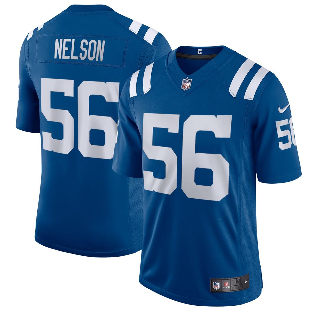 Quenton Nelson Indianapolis Colts Nike Royal Vapor Limited Jersey