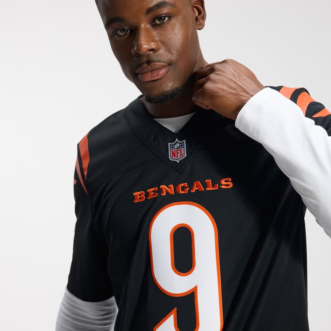 Joe Burrow Cincinnati Bengals Nike Black Team Vapor F.U.S.E. Stitched Limited Jersey