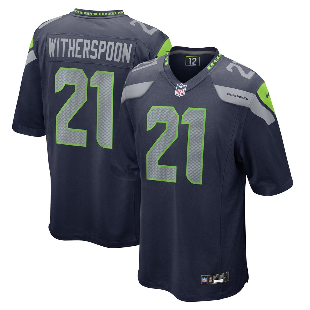 Devon Witherspoon Seattle Seahawks Nike White Game Jersey