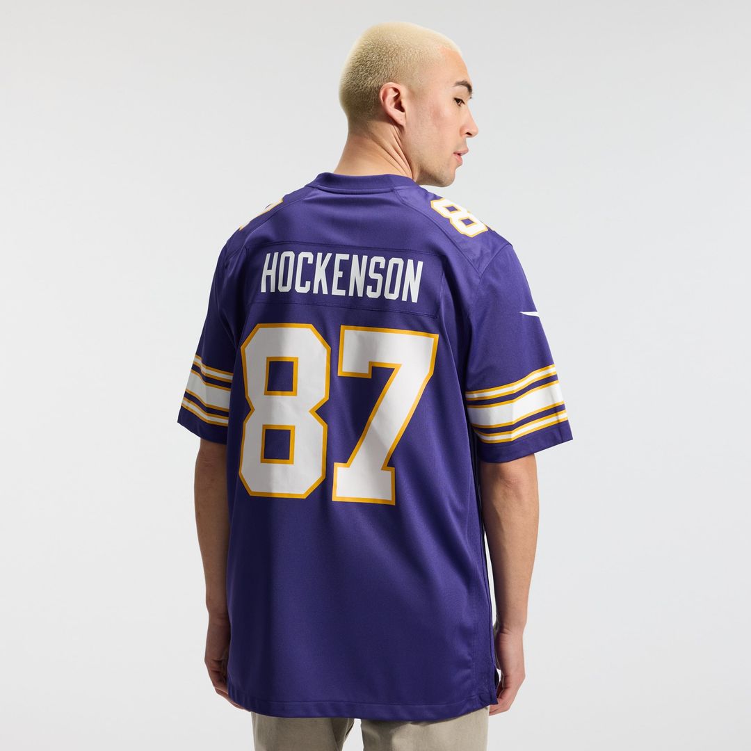 T.J. Hockenson Minnesota Vikings Nike Purple Classic Player Game Jersey