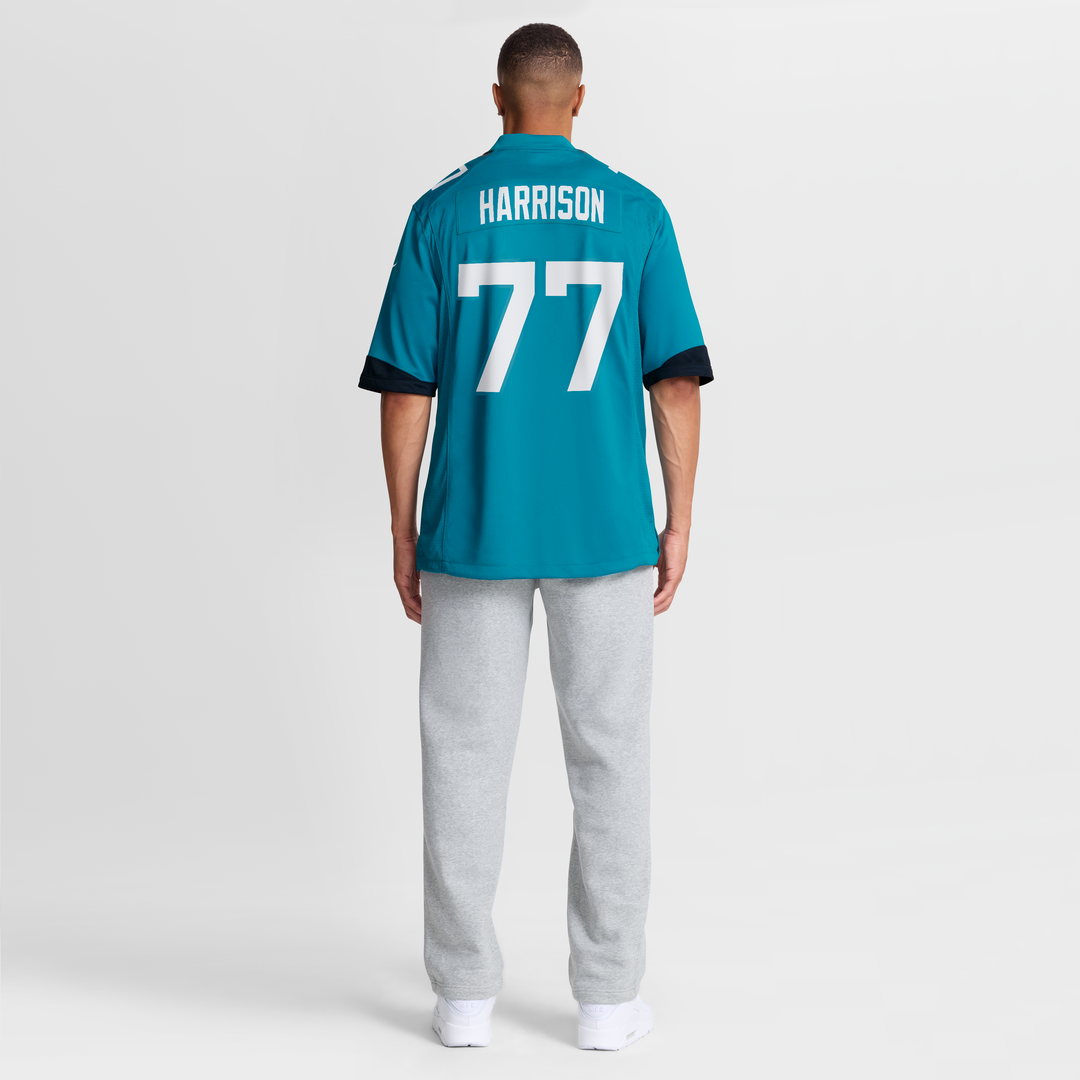 Anton Harrison Jacksonville Jaguars Nike Teal Game Jersey