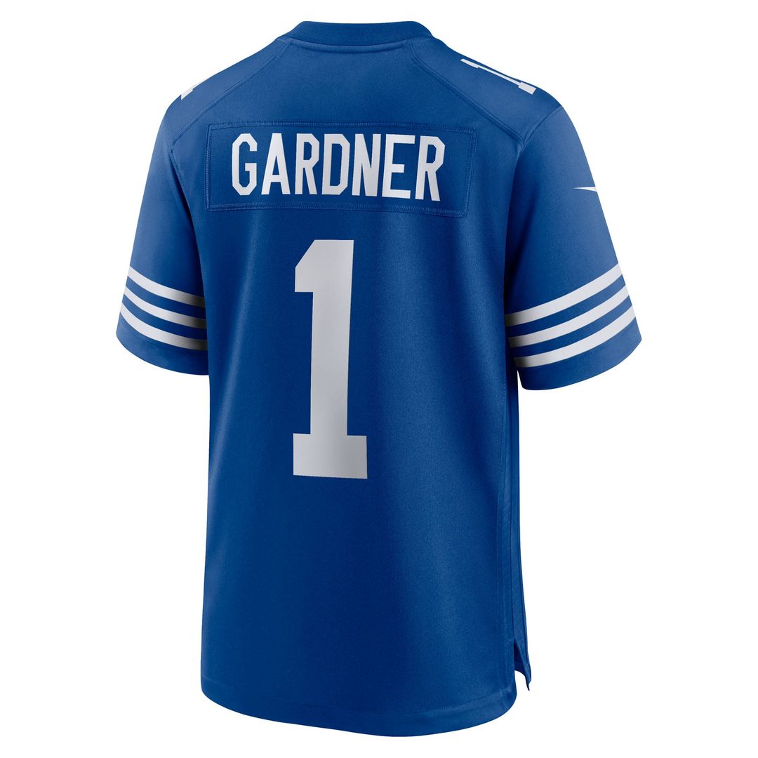 Ahmad Sauce Gardner Indianapolis Colts Nike Royal Alternate Game Jersey