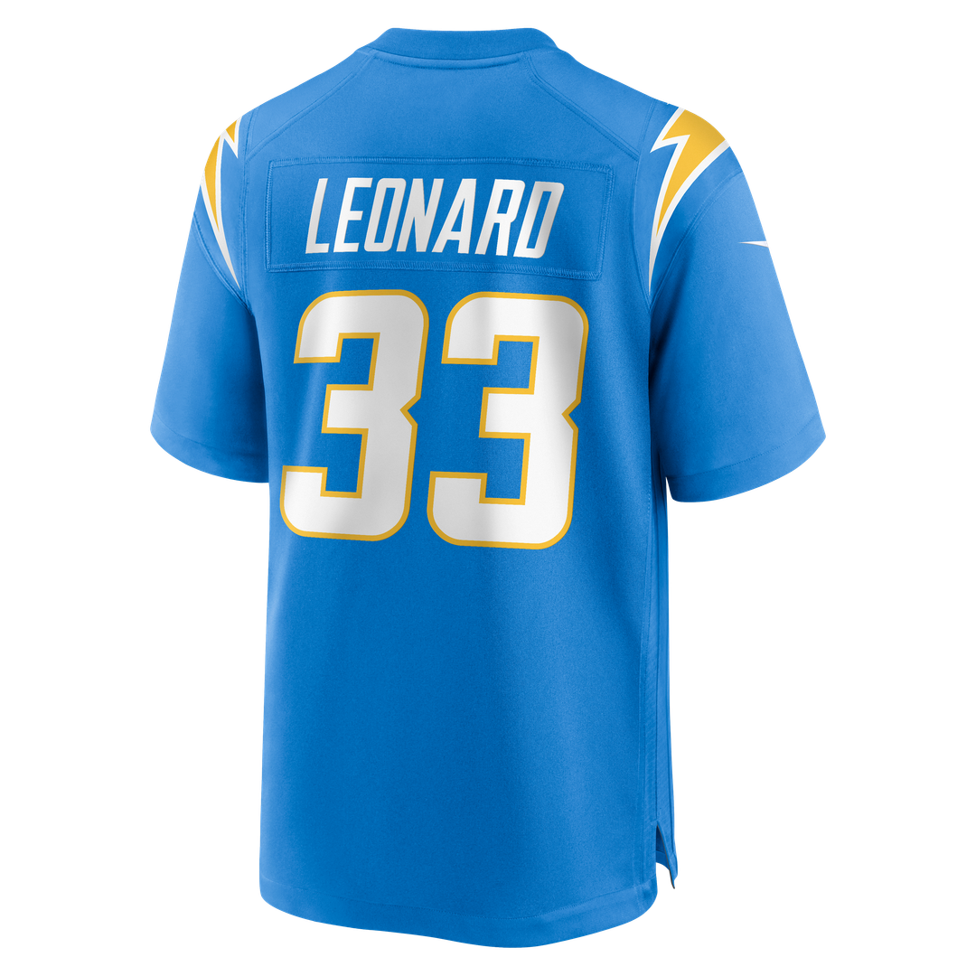 Deane Leonard Los Angeles Chargers Nike Powder Blue Game Player Jersey