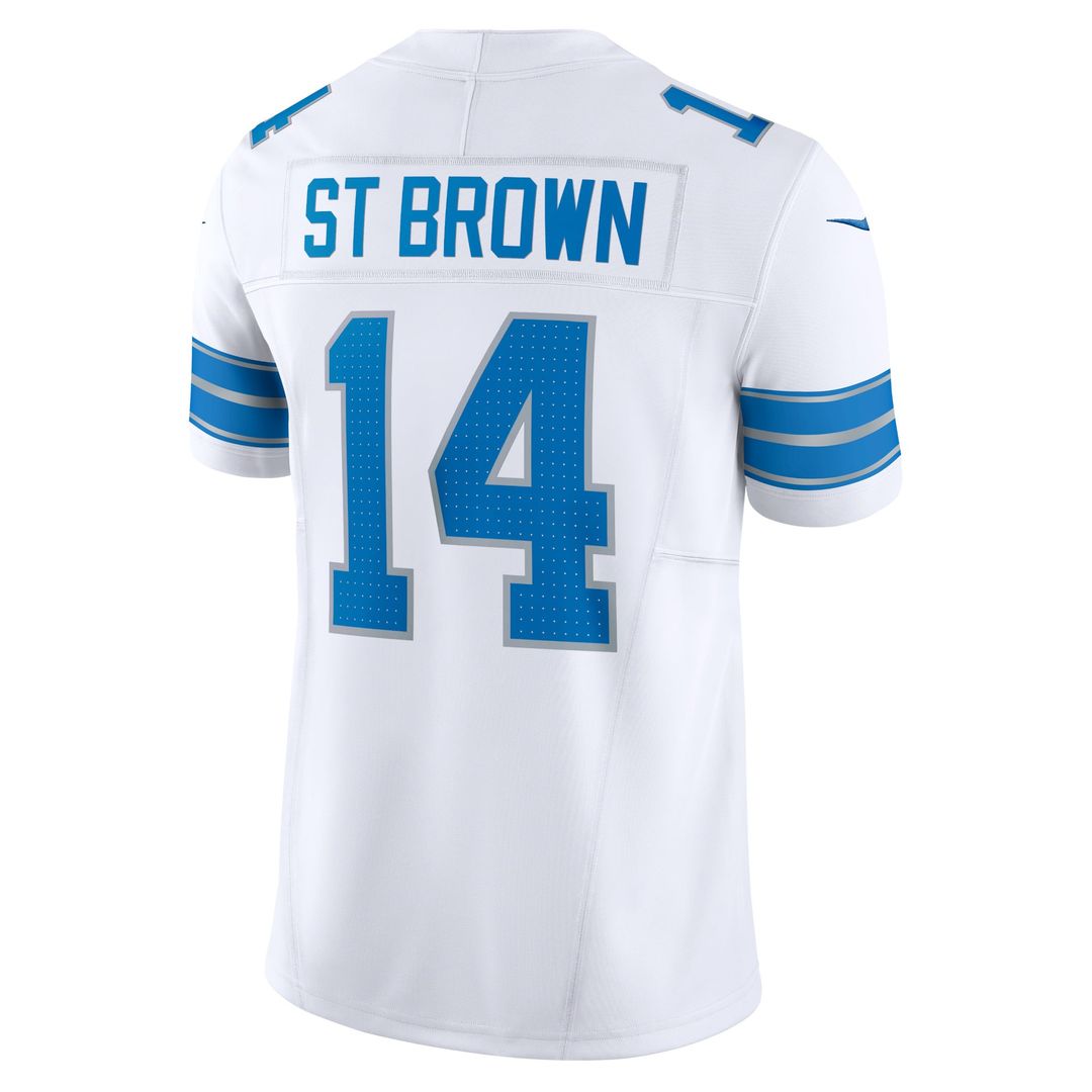 Amon-Ra St. Brown Detroit Lions Nike Black 2nd Alternate Vapor F.U.S.E. Limited Jersey