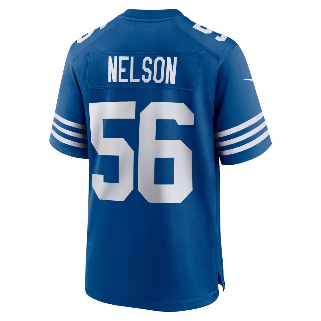 Quenton Nelson Indianapolis Colts Nike Royal Alternate Game Jersey