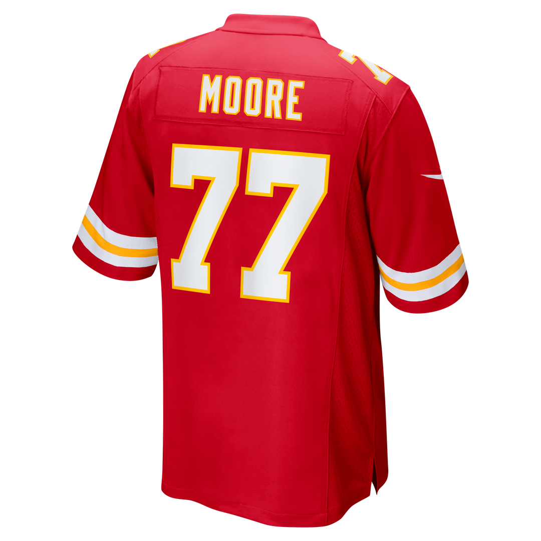 Jaylon Moore Kansas City Chiefs Nike Red Team Game Jersey